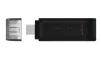 Флеш-накопичувач USB3.2 64GB Type-C Kingston DataTraveler 70 Black (DT70/64GB) - 4